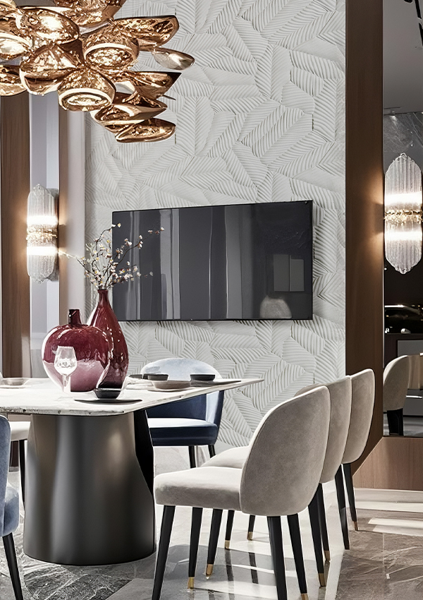 Гибкая каменная стеновая панель 