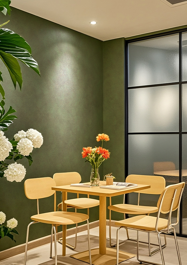 Гибкая каменная стеновая панель с художественным покрытием